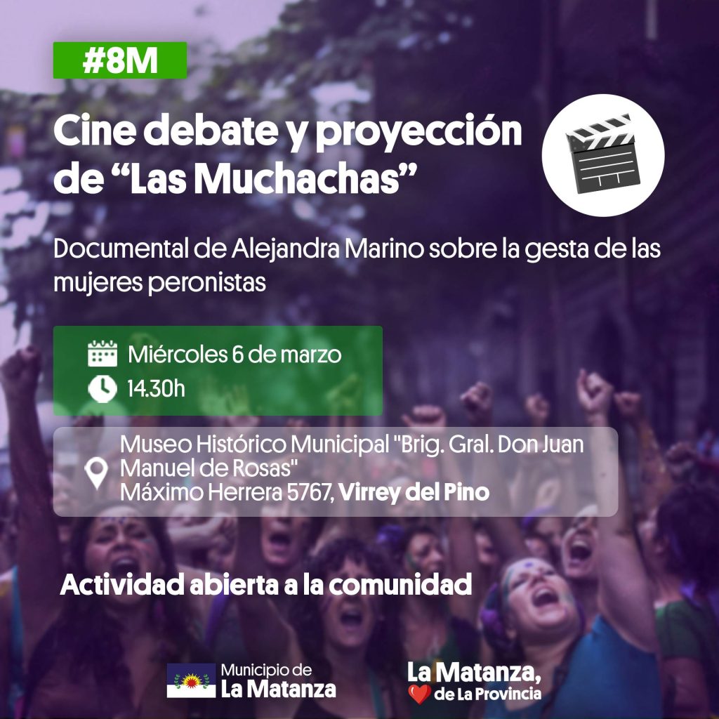 8M Cine debate Las Muchachas