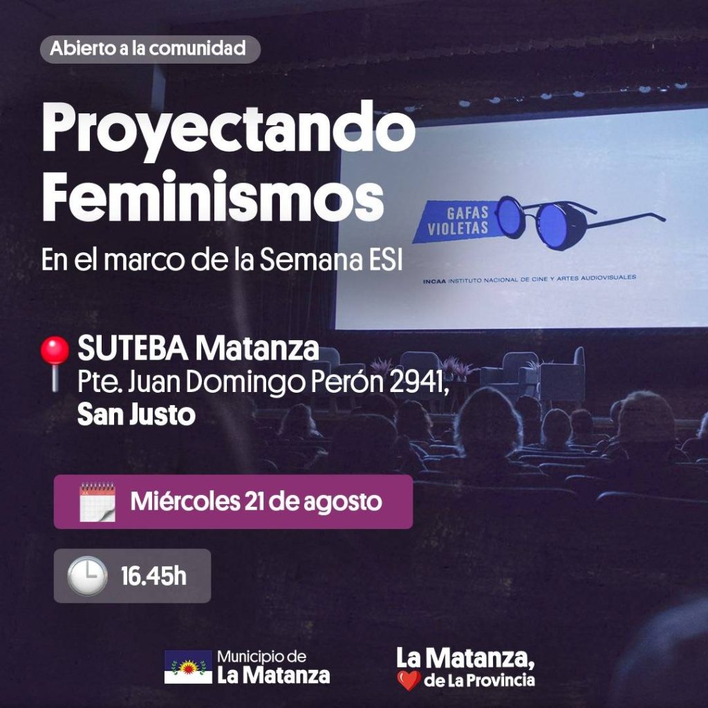 Semana de la ESI: Proyectando feminismos