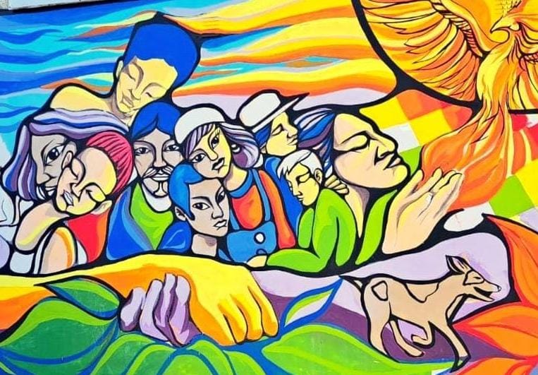 Mural en Consultorio Diverso en Laferrere