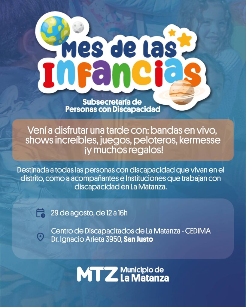 Mes de las Infancias en La Matanza