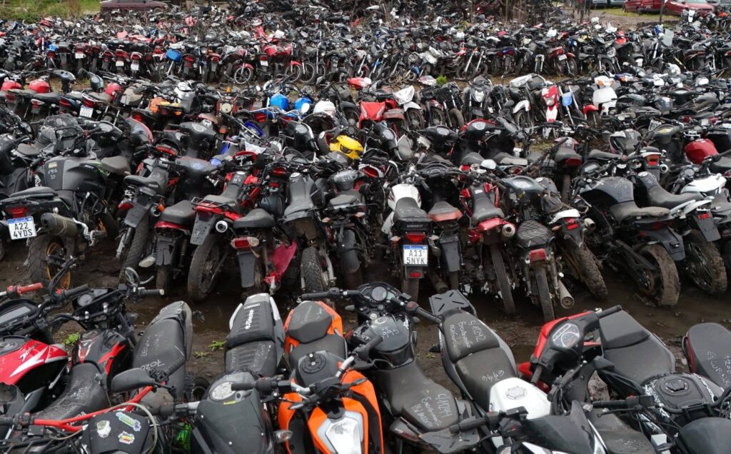 La Matanza incauta más de 1500 motos por semana en operativos contra motochorros