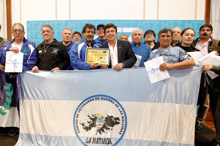 Ex combatientes de Malvinas, de La Matanza, viajan a las islas