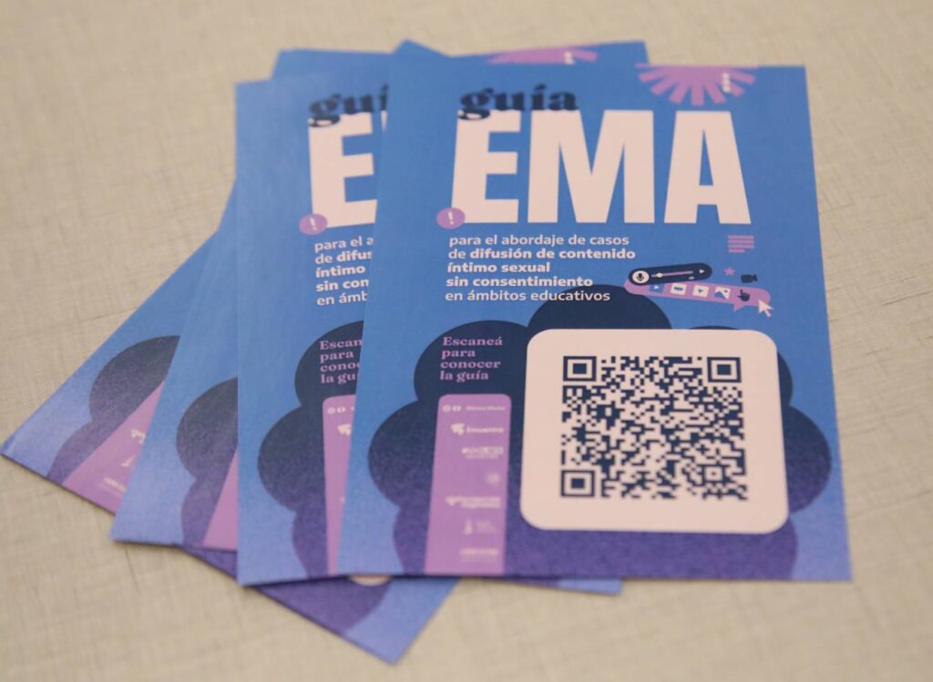 presentación Guía Ema contra la violencia de género digital