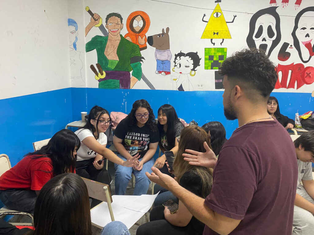 Taller de ESI en la EES N° 179. Laferrere, el 22-10-2025