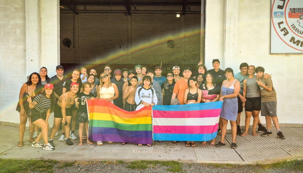 Merienda infancias y adolescencias trans en La Matanza