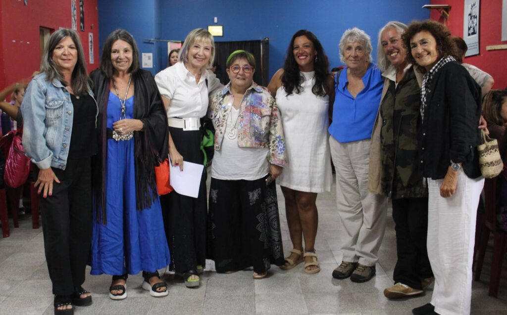 Proyección del documental Noble Igualdad, en el Centro Santos Discépolo, González Catán, La Matanza. Historia de la Ley de Cupo Femenino