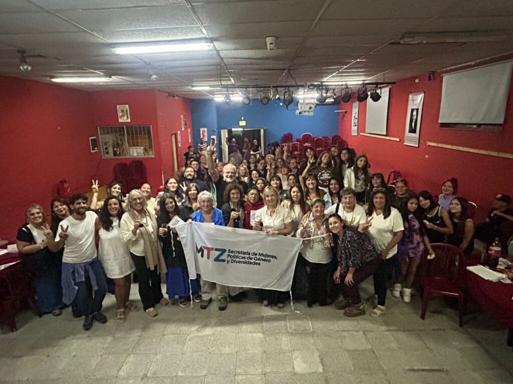 Proyección del documental Noble Igualdad, en el Centro Santos Discépolo, González Catán, La Matanza. Historia de la Ley de Cupo Femenino