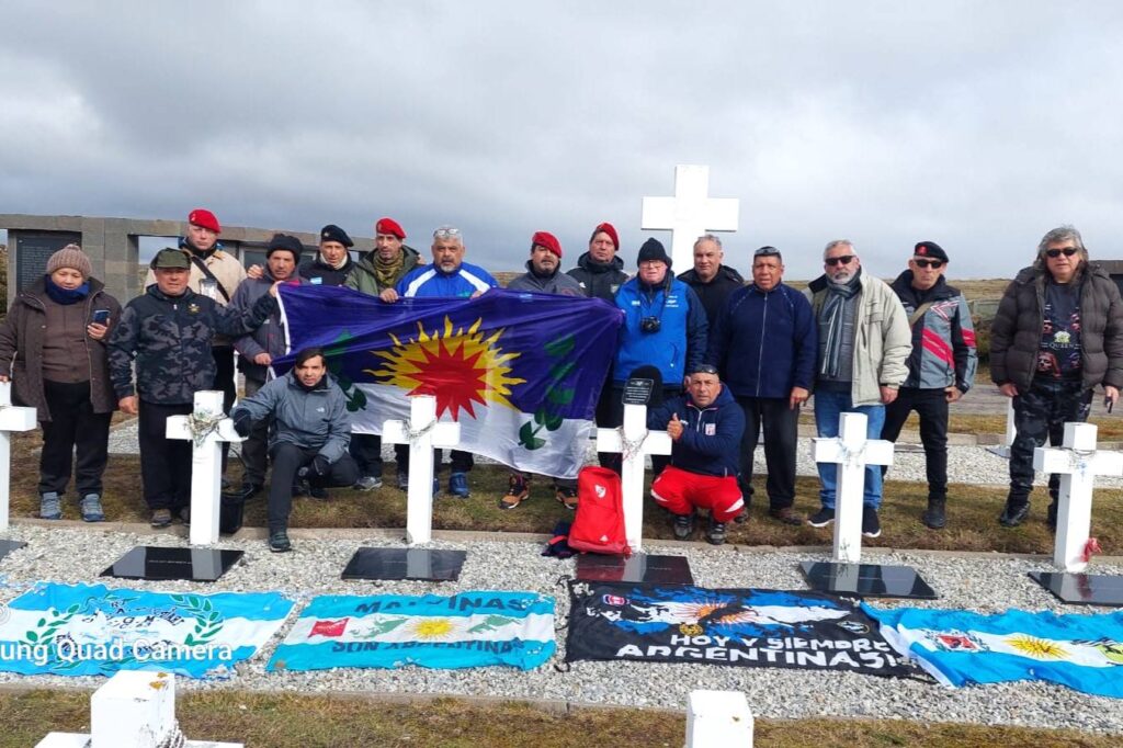 Héroes de Malvinas de La Matanza viajaron a las islas