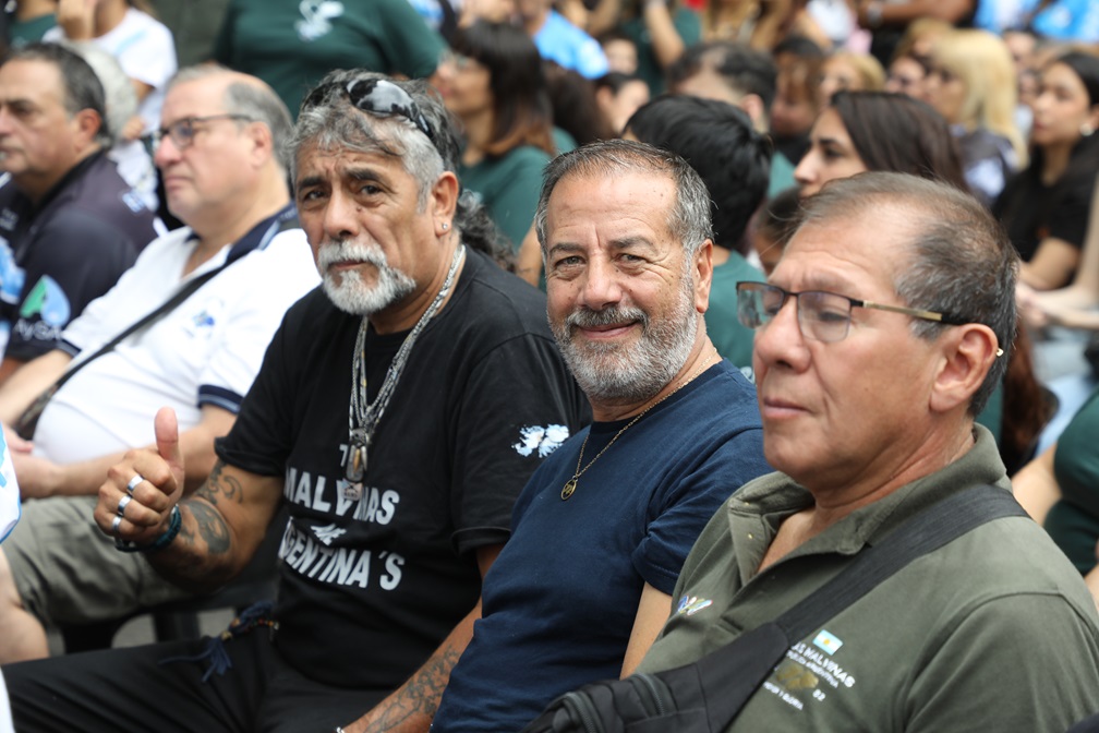 Homenaje Héroes y Veteranos de Malvinas en La Matanza, Fernando Espinoza