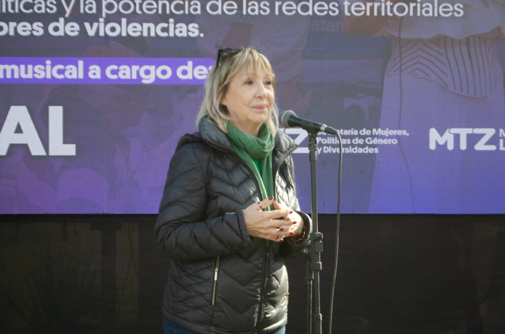 Jornada Ni Una Menos en plaza de Laferrere, 2026
