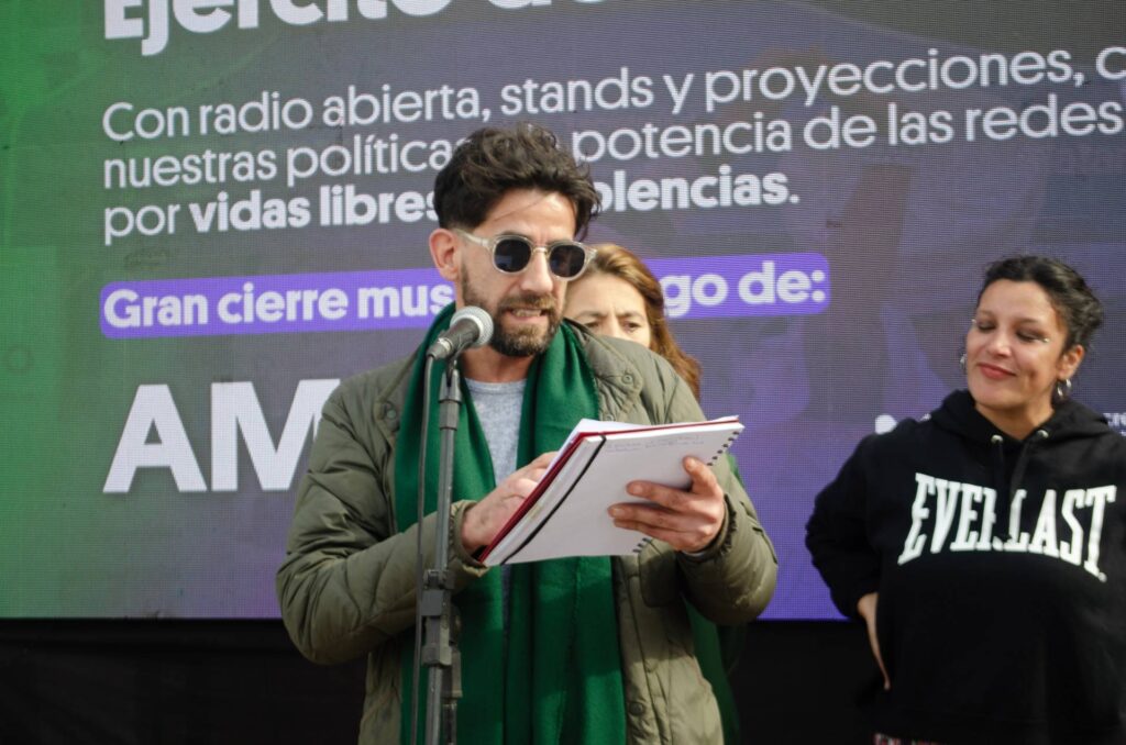 Jornada Ni Una Menos en plaza de Laferrere, 2026