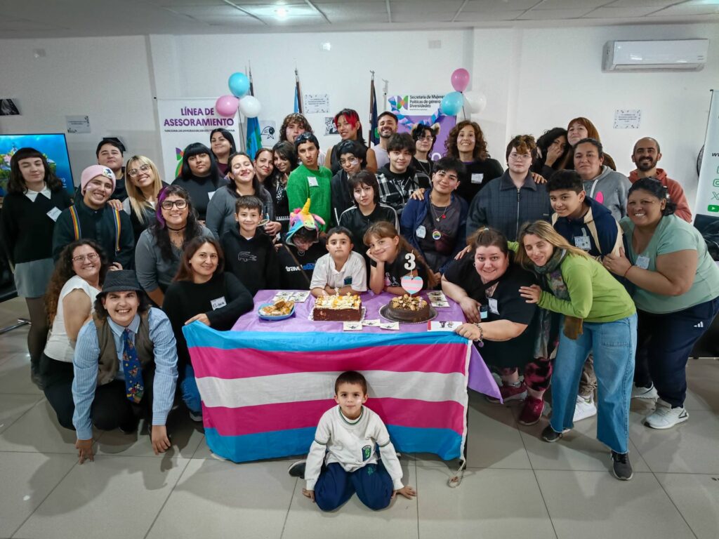 Tercer aniversario meriendas infancias y adolescencias trans en La Matanza