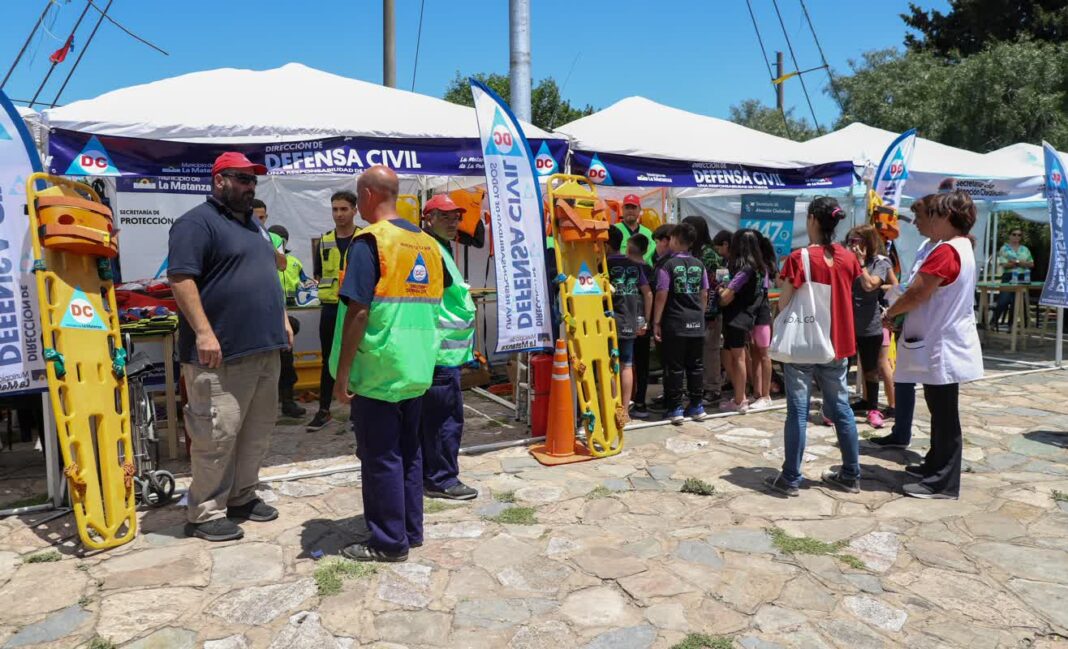 Operativo de asistencia y prevención en La Matanza por Peregrinación a Luján